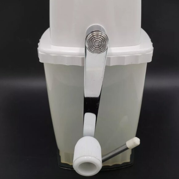 SWING-A-WAY Vintage Ice Crusher Hand Crank Vacuum Base Makes Fine/Course Ice - Picture 4 of 11